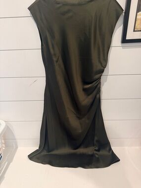 Banana Republic Olive Green Midi Dress